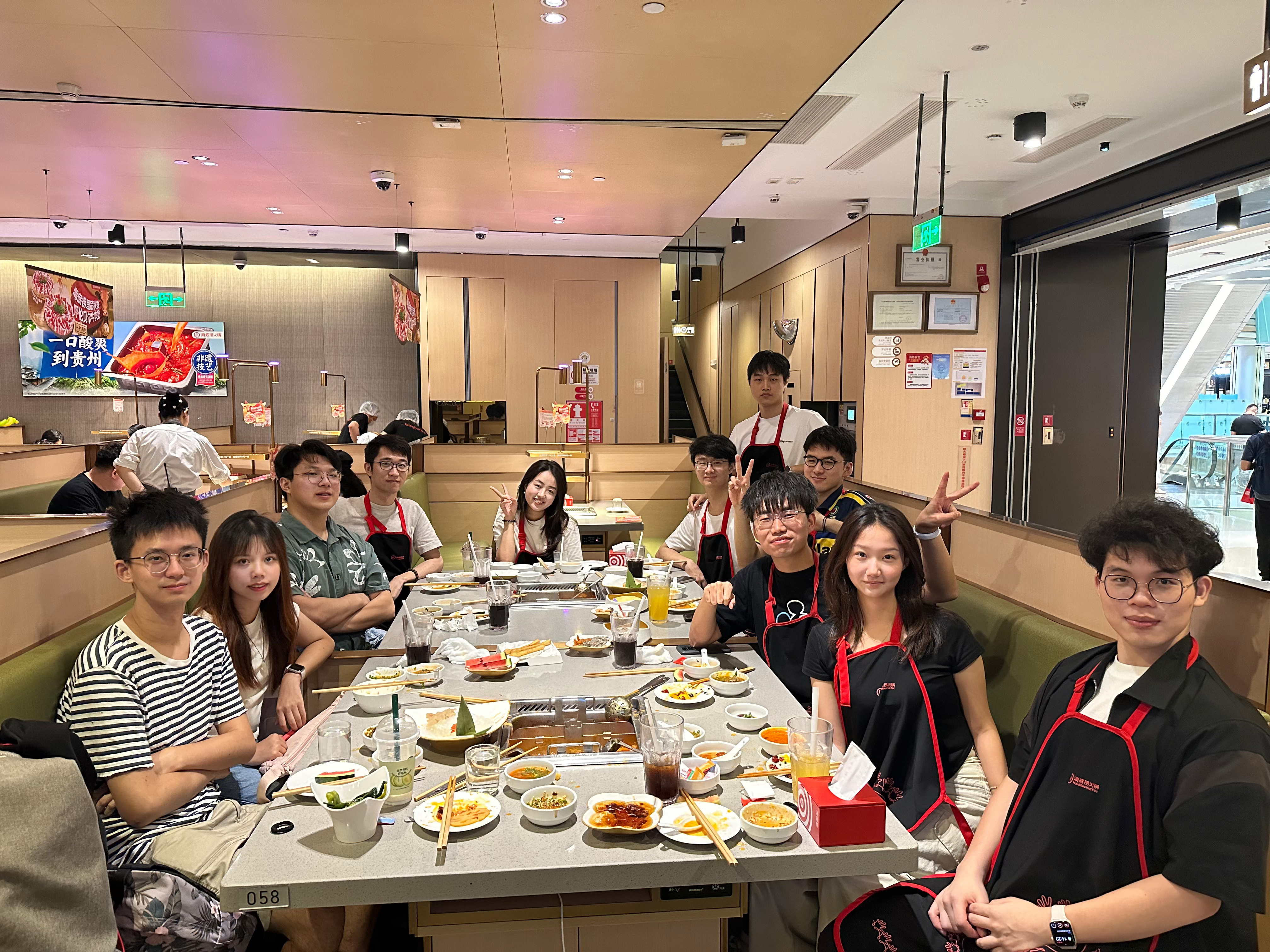 A pleasant weekend spent with my fellow students
