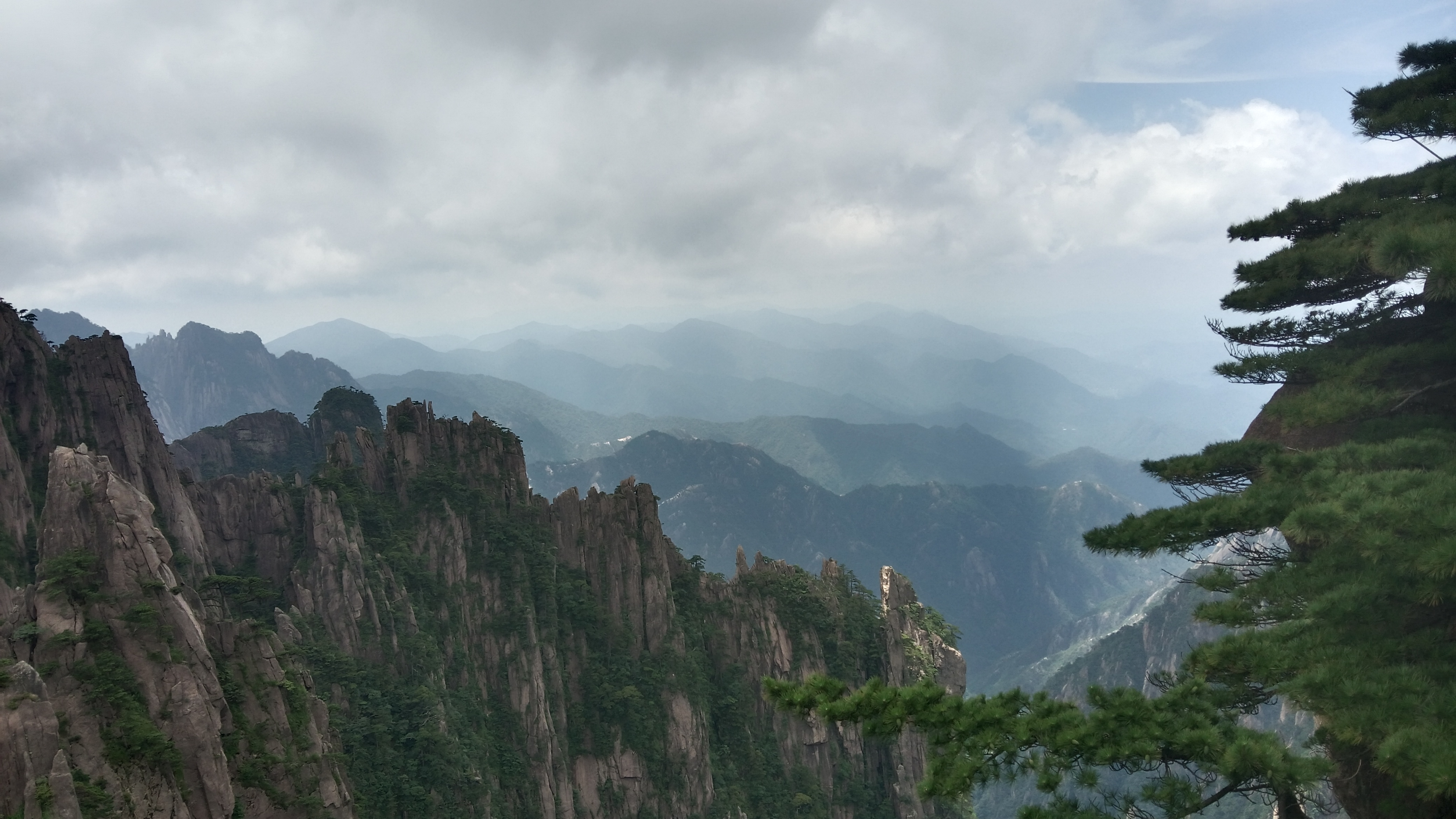 Mountain scenery in Southeast China